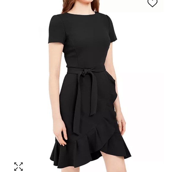 Calvin Klein Ruffle Formal Dress - Picture 4 of 5